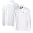 thumbnail image 1 of Men's Cutter & Buck Bobby Bowden White Florida State Seminoles Big & Tall Advantage Tri-Blend Pique Long Sleeve Polo, 1 of 3