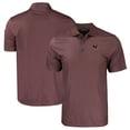thumbnail image 1 of Men's Cutter & Buck Burgundy Washington Commanders Helmet Big & Tall Pike Eco Tonal Geo Print Stretch Recycled Polo, 1 of 3