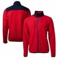 thumbnail image 1 of Men's Cutter & Buck Cardinal Arizona Cardinals Americana Big & Tall Cascade Eco Sherpa Fleece Full-Zip Jacket, 1 of 3