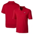 thumbnail image 1 of Men's Cutter & Buck Cardinal Arkansas Razorbacks Big & Tall Forge Stretch Polo, 1 of 3