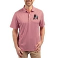 thumbnail image 1 of Men's Cutter & Buck Cardinal Arkansas Razorbacks Forge Eco Double Stripe Stretch Recycled Polo, 1 of 2