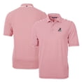 thumbnail image 1 of Men's Cutter & Buck Cardinal Springfield Cardinals DryTec Virtue Eco Pique Stripe Recycled Polo, 1 of 3