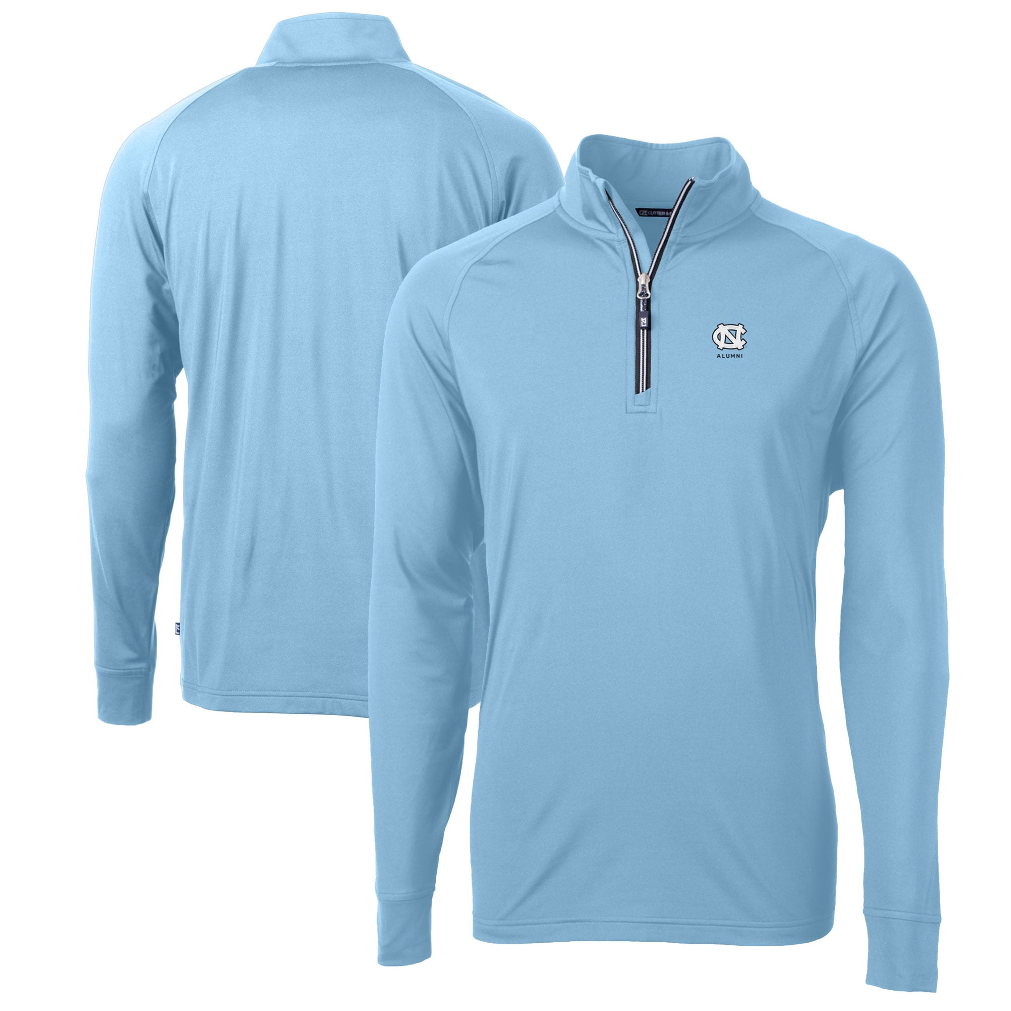 Chicka-D NCAA North Carolina Tar Heels Women's Cozy Quarter Zip Pullover, Navy