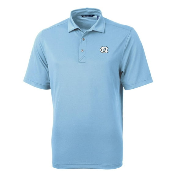 Men's Cutter & Buck Carolina Blue North Carolina Tar Heels Virtue Eco Pique Recycled Polo