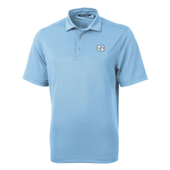 Men's Cutter & Buck Carolina Blue North Carolina Tar Heels Virtue Eco Pique Recycled Polo