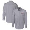 thumbnail image 1 of Men's Cutter & Buck Charcoal Alabama Crimson Tide Easy Care Stretch Gingham Long Sleeve Button-Down Shirt, 1 of 3