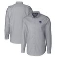 thumbnail image 1 of Men's Cutter & Buck Charcoal Binghamton Rumble Ponies Oxford Stretch Long Sleeve Button-Down Dress Shirt, 1 of 3
