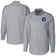 thumbnail image 1 of Men's Cutter & Buck Charcoal CF Montreal Big & Tall Stretch Oxford Long Sleeve Dress Shirt, 1 of 3