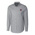 thumbnail image 1 of Men's Cutter & Buck Charcoal Cent. Michigan Chippewas Stretch Oxford Big & Tall Long Sleeve Button-Down Shirt, 1 of 1