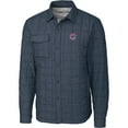 thumbnail image 1 of Men's Cutter & Buck Charcoal Chicago Cubs Big & Tall Rainier Shirt Jacket, 1 of 1