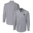 thumbnail image 1 of Men's Cutter & Buck Charcoal FIU Panthers Easy Care Stretch Gingham Long Sleeve Button-Down Shirt, 1 of 3