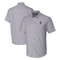 thumbnail image 1 of Men's Cutter & Buck Charcoal Florida Gators Swinging Gator Oxford Stretch Tri-Blend Dress Shirt, 1 of 3
