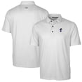 thumbnail image 1 of Men's Cutter & Buck Charcoal Kansas Jayhawks Team Logo Big & Tall Pike Double Dot Print Stretch Polo, 1 of 3