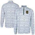 thumbnail image 1 of Men's-Cutter & Buck  Charcoal LAFC Traverse Stretch Eco Camo Print Quarter-Zip Pullover Top, 1 of 3