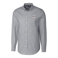 thumbnail image 1 of Men's Cutter & Buck Charcoal Mississippi State Bulldogs Stretch Oxford Big & Tall Long Sleeve Button-Down Shirt, 1 of 1