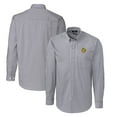 thumbnail image 1 of Men's Cutter & Buck Charcoal Missouri Tigers Easy Care Stretch Gingham Big & Tall Long Sleeve Button-Down Shirt, 1 of 3