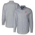 thumbnail image 1 of Men's Cutter & Buck  Charcoal NC State Wolfpack Alumni Logo Stretch Oxford Long Sleeve Button-Down Shirt, 1 of 3