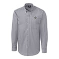 thumbnail image 1 of Men's Cutter & Buck Charcoal New Orleans Saints Big & Tall Stretch Gingham Long Sleeve Woven Button Down Shirt, 1 of 1