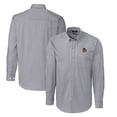 thumbnail image 1 of Men's Cutter & Buck Charcoal Oregon State Beavers Easy Care Stretch Gingham Big & Tall Long Sleeve Button-Down Shirt, 1 of 3