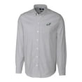 thumbnail image 1 of Men's Cutter & Buck Charcoal Philadelphia Eagles Big & Tall Stretch Striped Oxford Long Sleeve Woven Button Down Shirt, 1 of 1