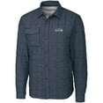 thumbnail image 1 of Men's Cutter & Buck Charcoal Seattle Seahawks Rainier Shirt Jacket, 1 of 1