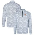 thumbnail image 1 of Men's Cutter & Buck Charcoal Tennessee Volunteers Big & Tall Traverse Camo Print Stretch Quarter-Zip Pullover Top, 1 of 3