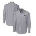 thumbnail image 1 of Men's Cutter & Buck Charcoal Vanderbilt Commodores Easy Care Stretch Gingham Big & Tall Long Sleeve Button-Down Dress, 1 of 3
