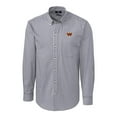thumbnail image 1 of Men's Cutter & Buck Charcoal Washington Commanders Big & Tall Stretch Gingham Long Sleeve Button-Down Shirt, 1 of 1