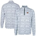 thumbnail image 1 of Men's Cutter & Buck Charcoal Washington Commanders Big & Tall Traverse Eco Camo Tri-Blend DryTec Quarter-Zip Jacket, 1 of 3