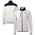 thumbnail image 1 of Men's Cutter & Buck Cream Detroit Lions Big & Tall Cascade Eco Sherpa Fleece Full-Zip Jacket, 1 of 3