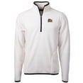 thumbnail image 1 of Men's Cutter & Buck Cream Drexel Dragons Team Logo Cascade Eco Sherpa Fleece Quarter-Zip Pullover Jacket, 1 of 1
