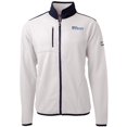 thumbnail image 1 of Men's Cutter & Buck Cream Pennsylvania Quakers Team Logo Cascade Eco Sherpa Fleece Full-Zip Jacket, 1 of 1
