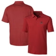 thumbnail image 1 of Men's Cutter & Buck Crimson Alabama Crimson Tide Big & Tall Forge Pencil Stripe Stretch Polo, 1 of 3