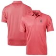 thumbnail image 1 of Men's Cutter & Buck Crimson Washington State Cougars Team Logo Big & Tall Pike Banner Print Polo, 1 of 3
