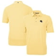 thumbnail image 1 of Men's Cutter & Buck  Gold Los Angeles Rams Helmet Virtue Eco Pique Stripe Recycled Polo, 1 of 3