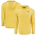 thumbnail image 1 of Men's Cutter & Buck Gold Vanderbilt Commodores Coastline Epic Comfort Eco Recycled Long Sleeve Hoodie T-Shirt, 1 of 3