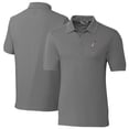 thumbnail image 1 of Men's Cutter & Buck Gray Albuquerque Isotopes Big & Tall DryTec Advantage Tri-Blend Pique Polo, 1 of 3