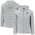 thumbnail image 1 of Men's Cutter & Buck Gray Arizona Diamondbacks Evoke Hybrid Eco Softshell Recycled Full-Zip Jacket, 1 of 3