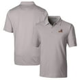 thumbnail image 1 of Men's Cutter & Buck Gray Arizona State Sun Devils Big & Tall Forge Pencil Stripe Stretch Polo, 1 of 3