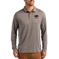 thumbnail image 1 of Men's Cutter & Buck  Gray Arkansas Razorbacks Alumni Coastline Epic Comfort Long-Sleeve Polo, 1 of 2