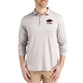 thumbnail image 1 of Men's Cutter & Buck  Gray Arkansas Razorbacks Alumni Coastline Epic Comfort Long-Sleeve Polo, 1 of 2