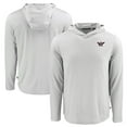 thumbnail image 1 of Men's Cutter & Buck Gray Auburn Tigers Coastline Epic Comfort Eco Recycled Long Sleeve Hoodie T-Shirt, 1 of 3