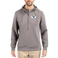 thumbnail image 1 of Men's-Cutter & Buck  Gray BYU Cougars Roam Eco Recycled Half-Zip Pullover Hoodie, 1 of 2