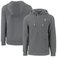 thumbnail image 1 of Men's Cutter & Buck Gray Baltimore Orioles Roam Eco Recycled Half-Zip Pullover Hoodie, 1 of 3