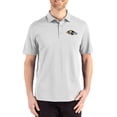 thumbnail image 1 of Men's Cutter & Buck Gray Baltimore Ravens Big & Tall Advantage Refresh Epic Confidence Recycled Tri-Blend Pique Polo, 1 of 2