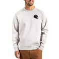 thumbnail image 1 of Men's Cutter & Buck Gray Baltimore Ravens Helmet Roam Recycled Raglan Pullover Sweatshirt, 1 of 2