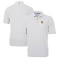 thumbnail image 1 of Men's Cutter & Buck Gray Baylor Bears Big & Tall Team Logo Virtue Eco Pique Stripe Recycled Polo, 1 of 3