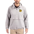 thumbnail image 1 of Men's Cutter & Buck Gray Baylor Bears Charter Eco Recycled Half-Zip Anorak Jacket, 1 of 2