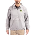 thumbnail image 1 of Men's Cutter & Buck Gray Baylor Bears Charter Eco Recycled Half-Zip Anorak Jacket, 1 of 2