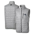 thumbnail image 1 of Men's Cutter & Buck Gray Binghamton Rumble Ponies Rainier PrimaLoft Eco Insulated Full-Zip Puffer Vest, 1 of 3